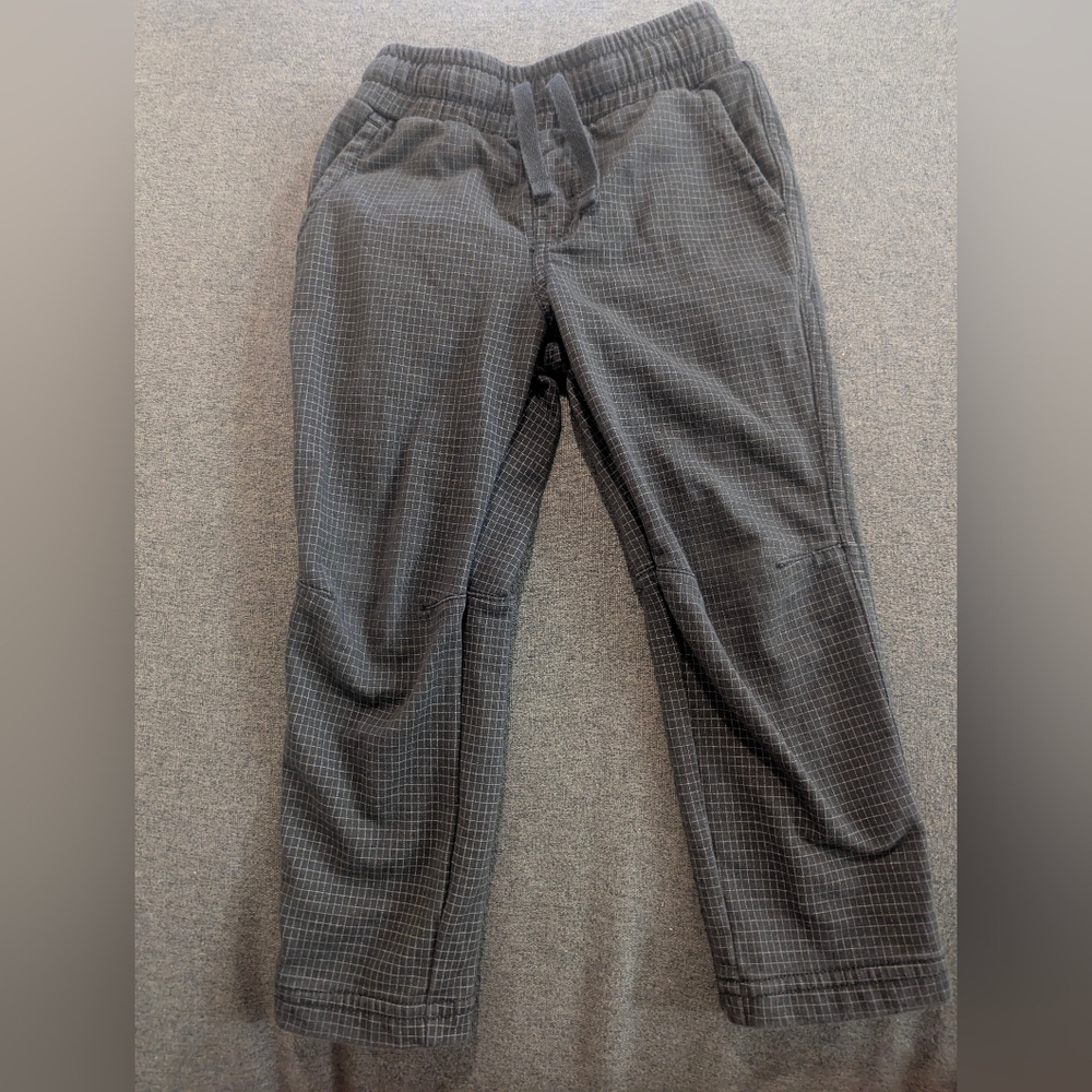 Tea Collection Kids Charcoal Checkered Trousers